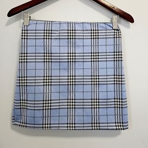 Love Tree Plaid Mini Skirt - Size US S - NWOT